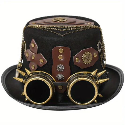 Unisex Steampunk Top Hat